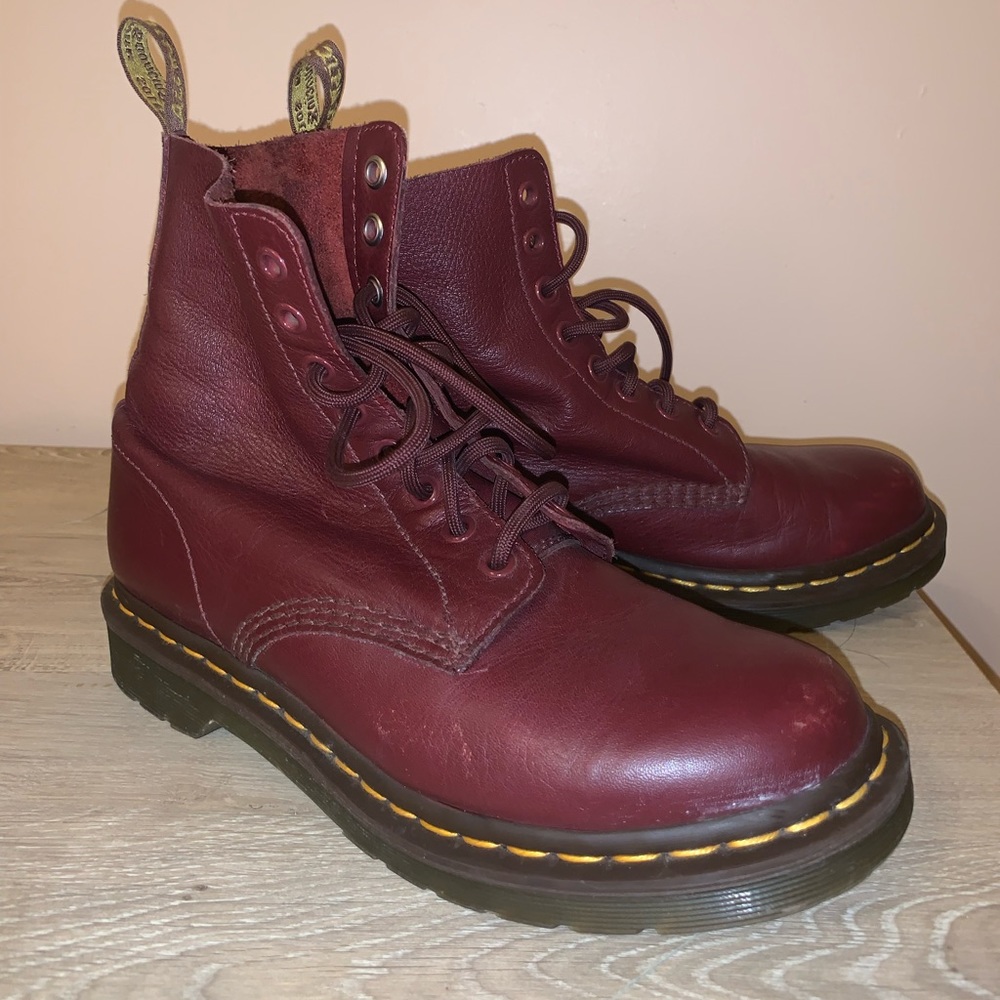 Maroon / Wine Dr.Martens boots